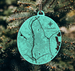 Manchester, New Hampshire Ornament