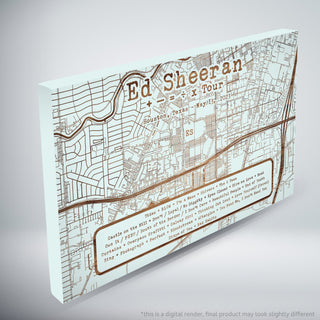 Ed Sheeran Mathematics Tour Setlist - Limited Edition