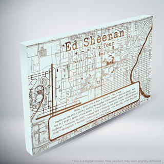 Ed Sheeran Mathematics Tour Setlist - Limited Edition
