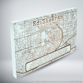 Ed Sheeran Mathematics Tour Setlist - Limited Edition