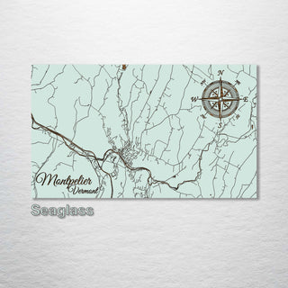 Montpelier, Vermont Street Map - Fire & Pine
