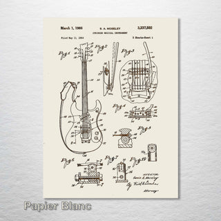 Mosrite Guitar - Fire & Pine