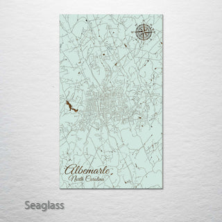 Albemarle, North Carolina Street Map