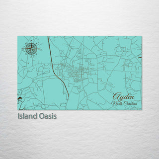 Ayden, North Carolina Street Map