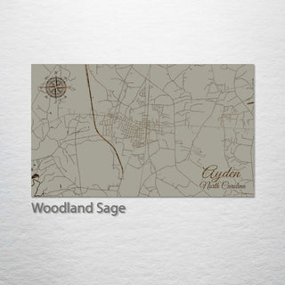 Ayden, North Carolina Street Map