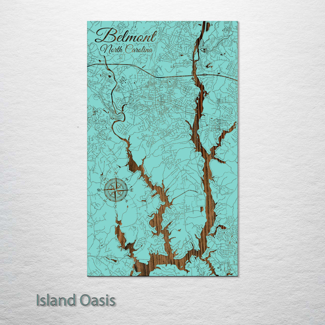 Belmont, North Carolina Street Map