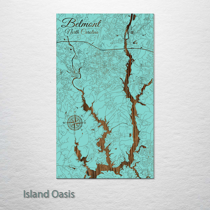 Belmont, North Carolina Street Map