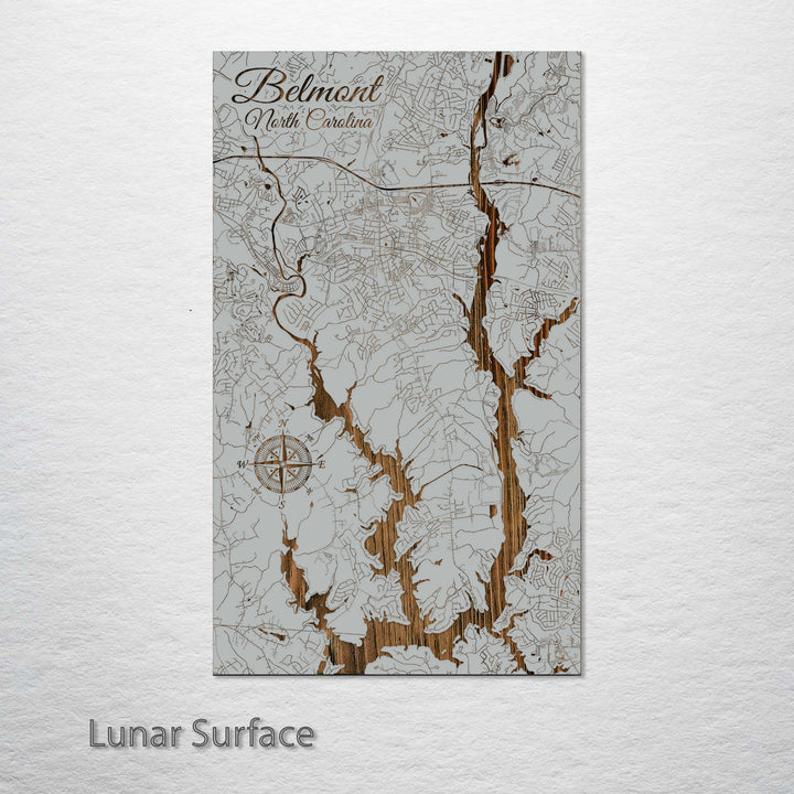 Belmont, North Carolina Street Map