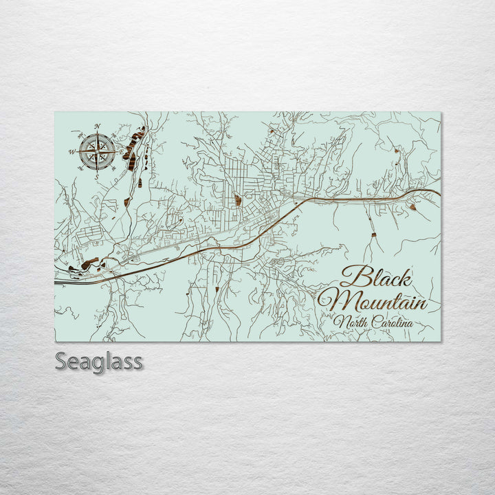 Black Mountain, North Carolina Street Map