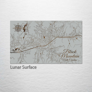 Black Mountain, North Carolina Street Map