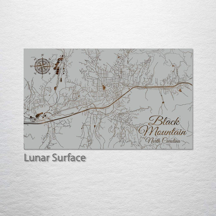 Black Mountain, North Carolina Street Map