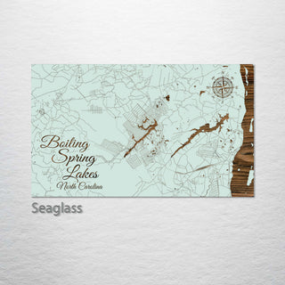 Boiling Spring Lakes, North Carolina Street Map