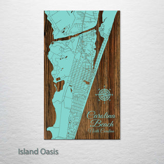 Carolina Beach, North Carolina Street Map