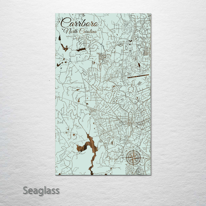 Carrboro, North Carolina Street Map