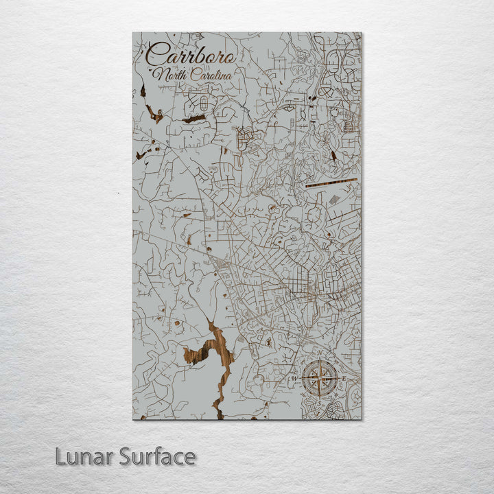 Carrboro, North Carolina Street Map