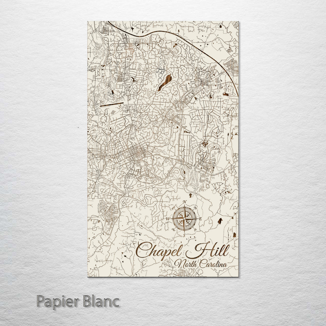 Chapel Hill, North Carolina Street Map