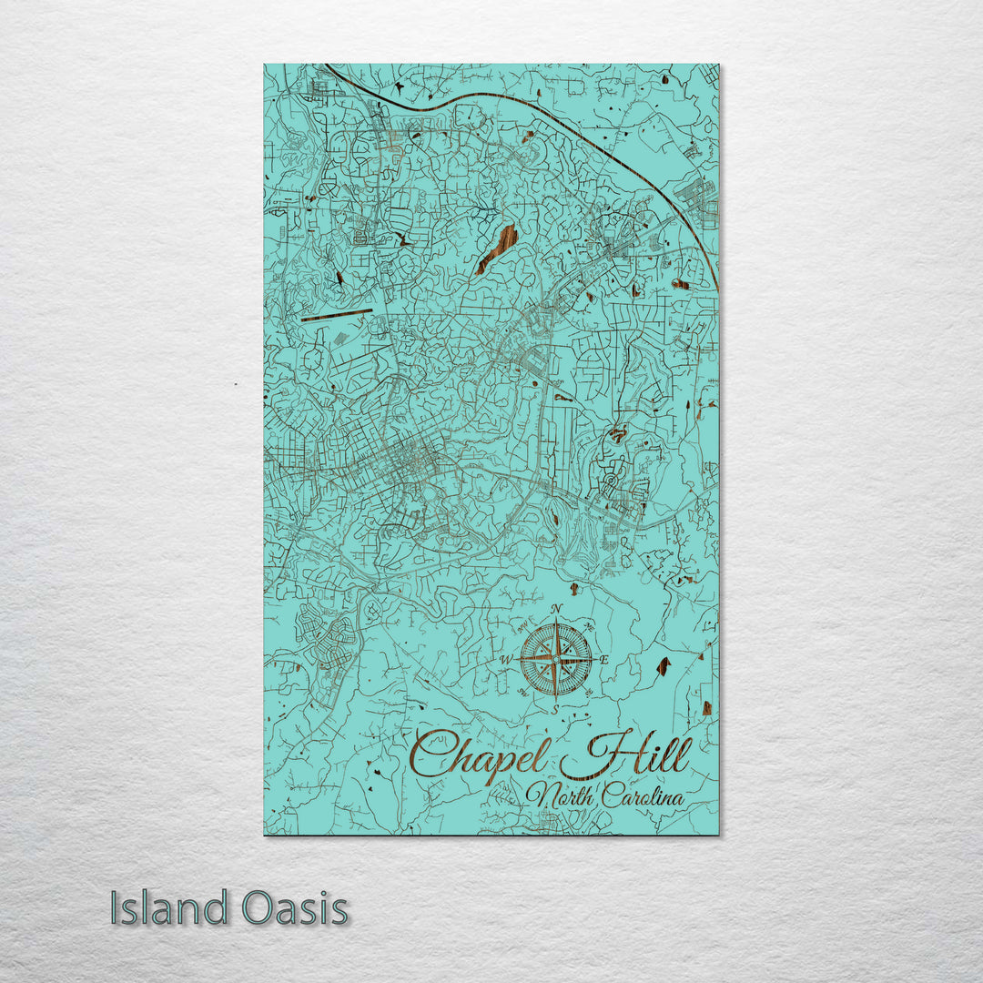 Chapel Hill, North Carolina Street Map