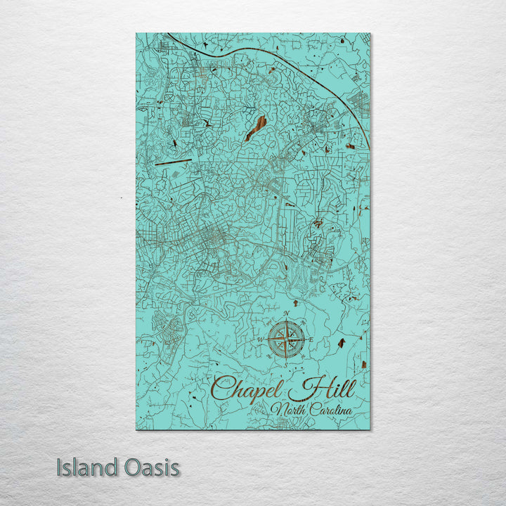 Chapel Hill, North Carolina Street Map