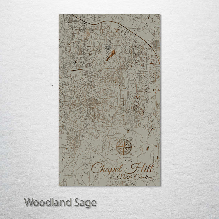 Chapel Hill, North Carolina Street Map