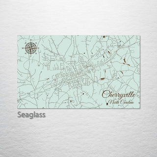 Cherryville, North Carolina Street Map