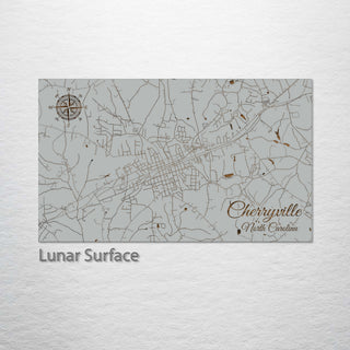 Cherryville, North Carolina Street Map