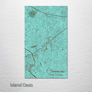 Clemmons, North Carolina Street Map