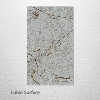 Clemmons, North Carolina Street Map