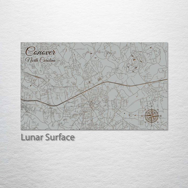 Conover, North Carolina Street Map