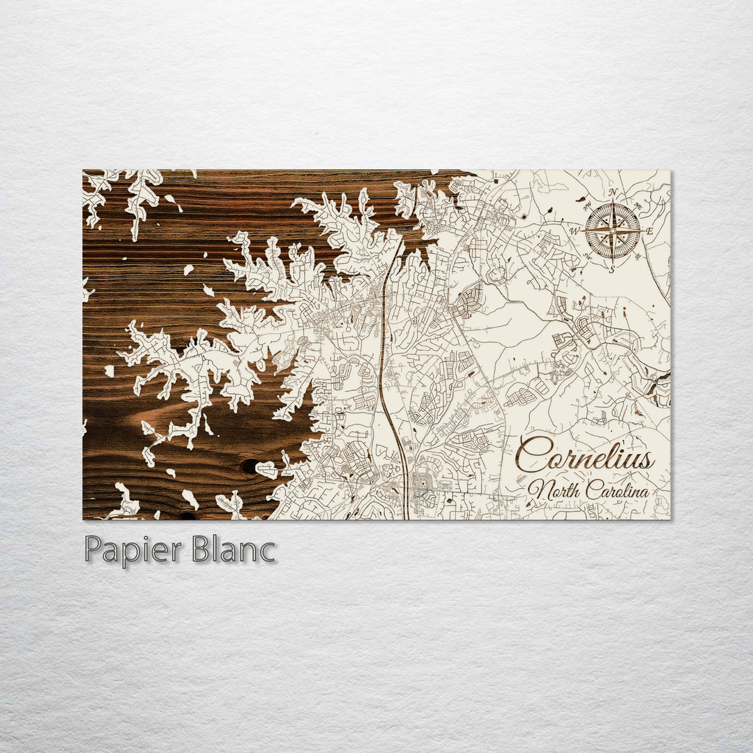 Cornelius, North Carolina Street Map