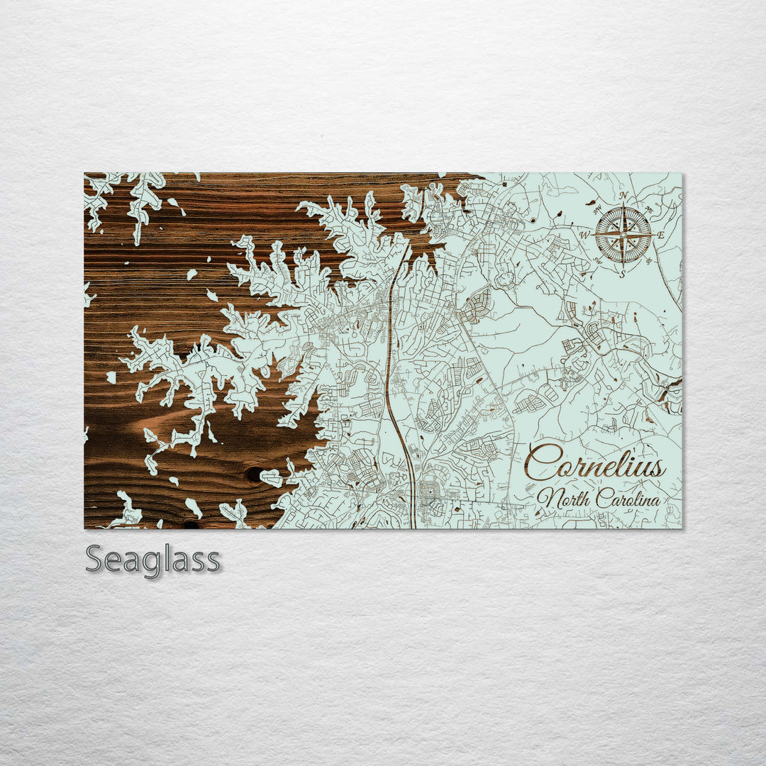 Cornelius, North Carolina Street Map