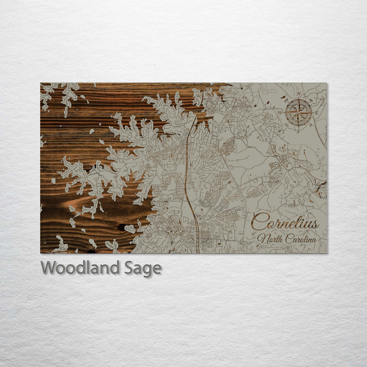 Cornelius, North Carolina Street Map