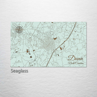 Dunn, North Carolina Street Map