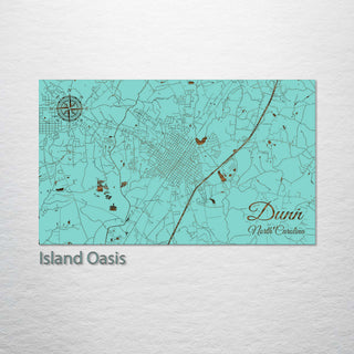 Dunn, North Carolina Street Map
