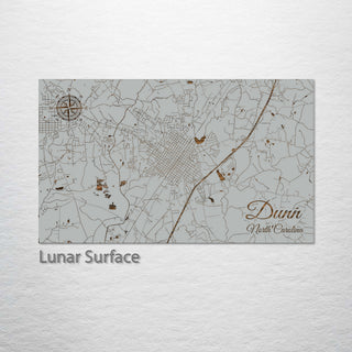 Dunn, North Carolina Street Map