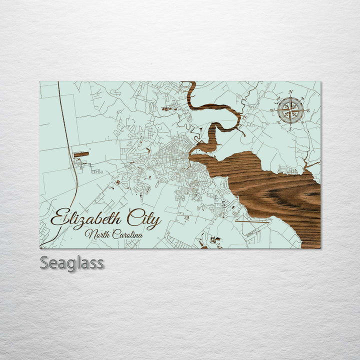 Elizabeth City, North Carolina Street Map