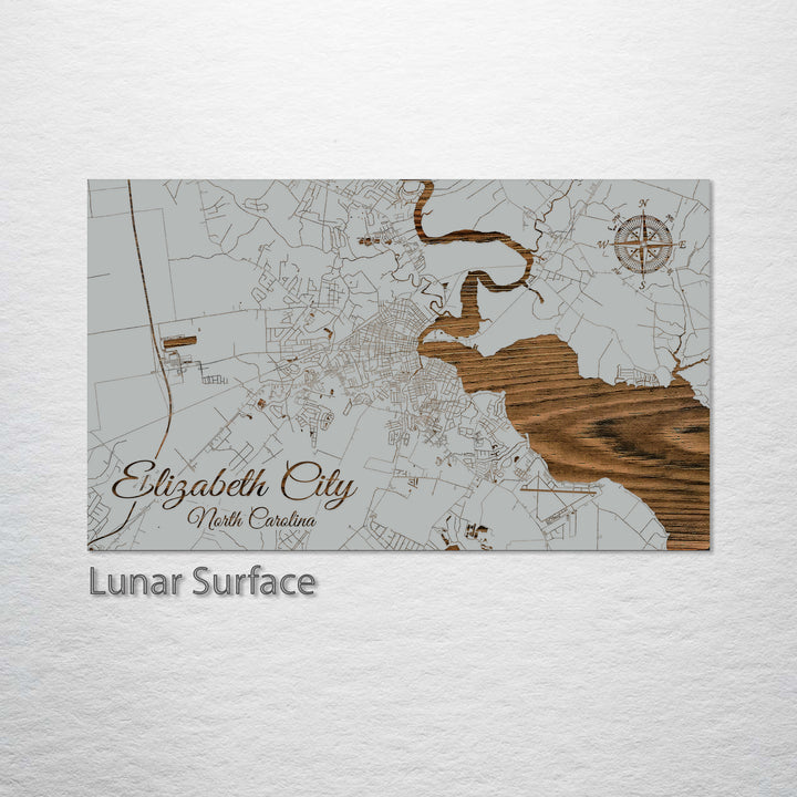 Elizabeth City, North Carolina Street Map