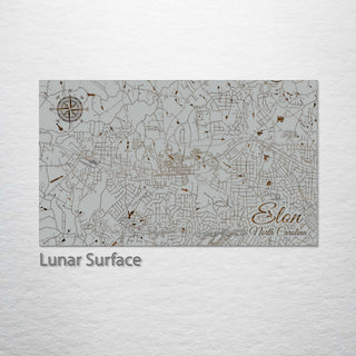 Elon, North Carolina Street Map