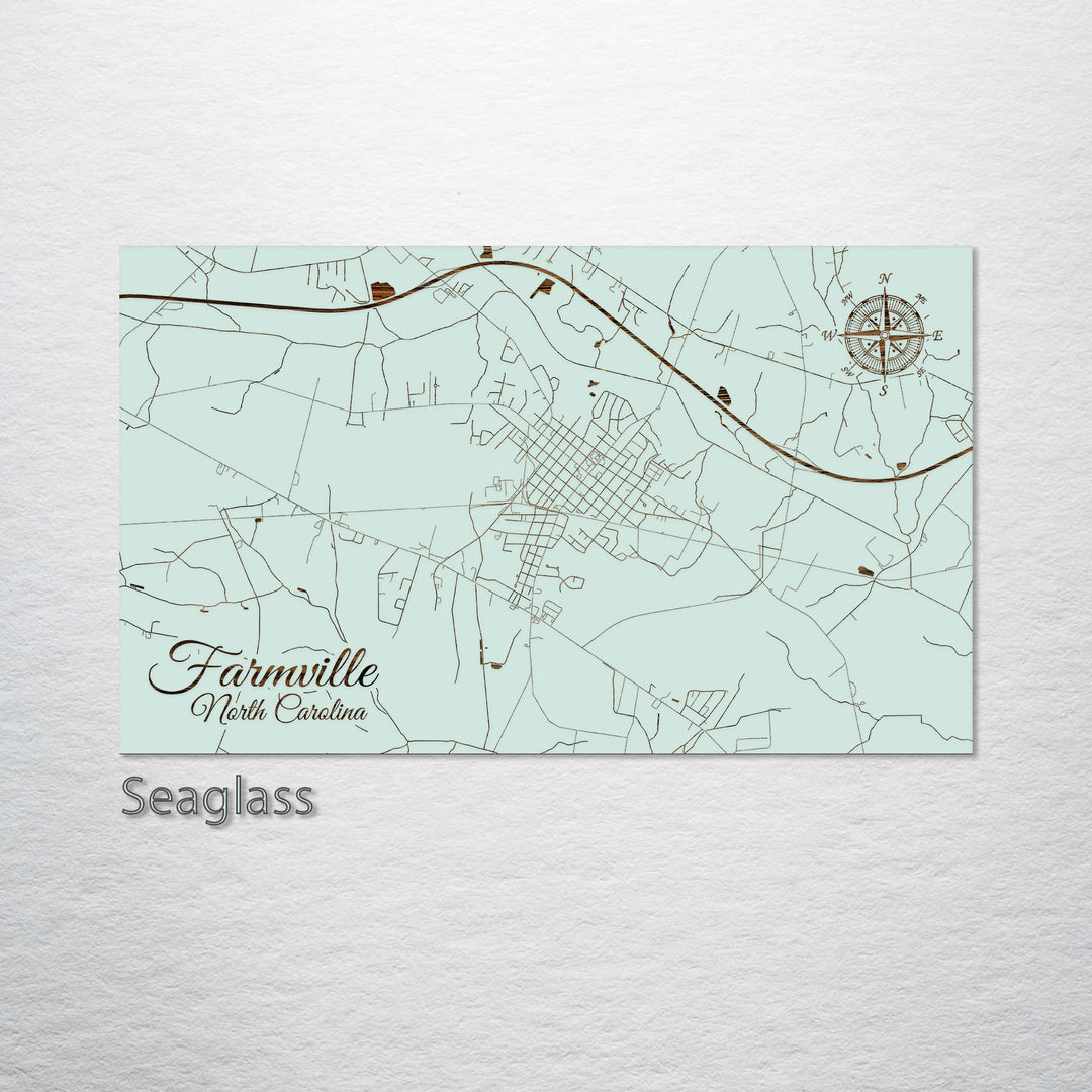 Farmville, North Carolina Street Map