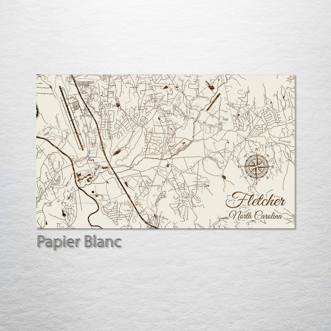 Fletcher, North Carolina Street Map