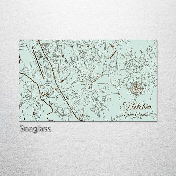 Fletcher, North Carolina Street Map