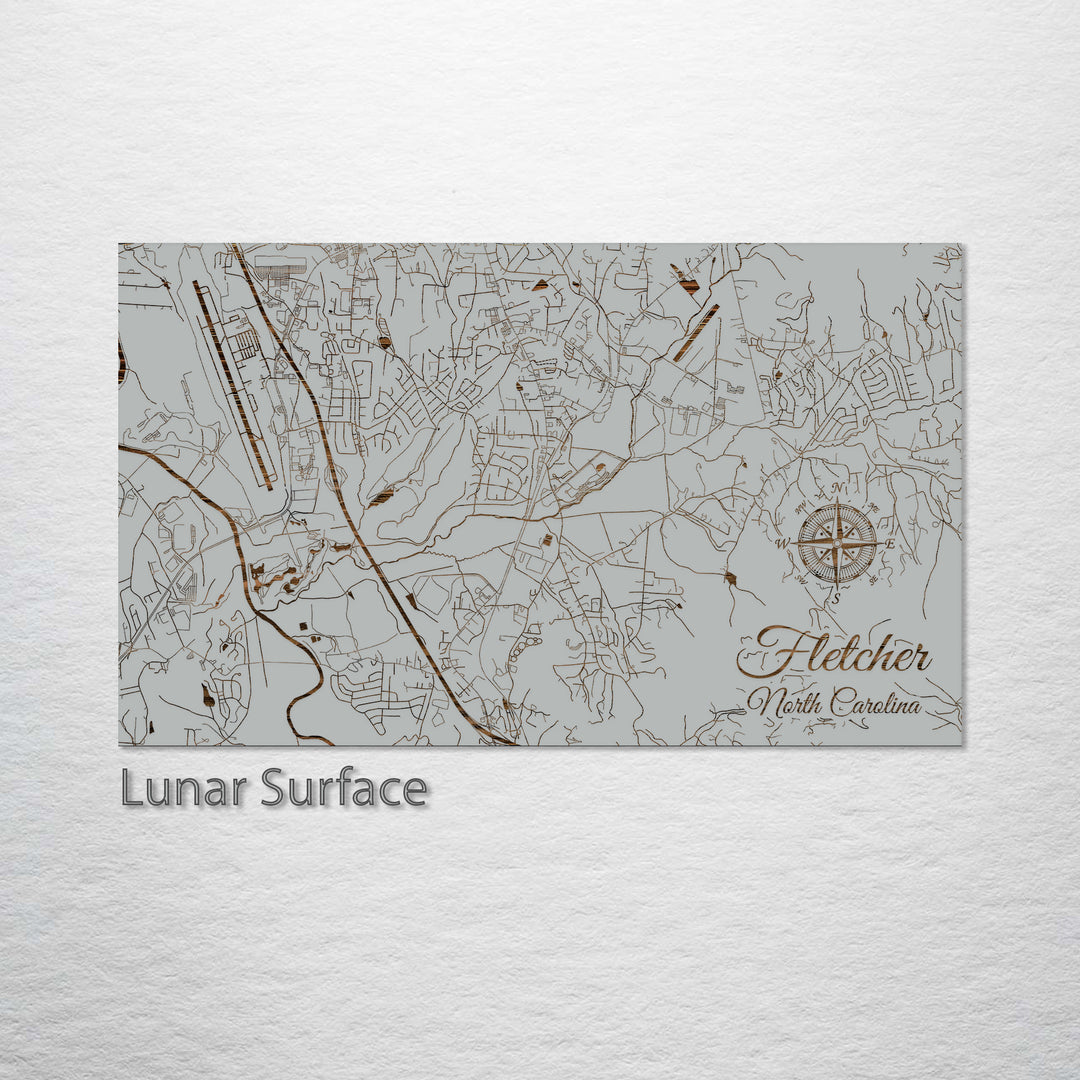 Fletcher, North Carolina Street Map