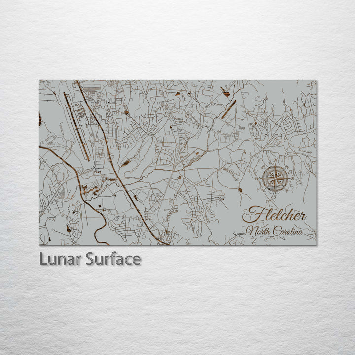 Fletcher, North Carolina Street Map