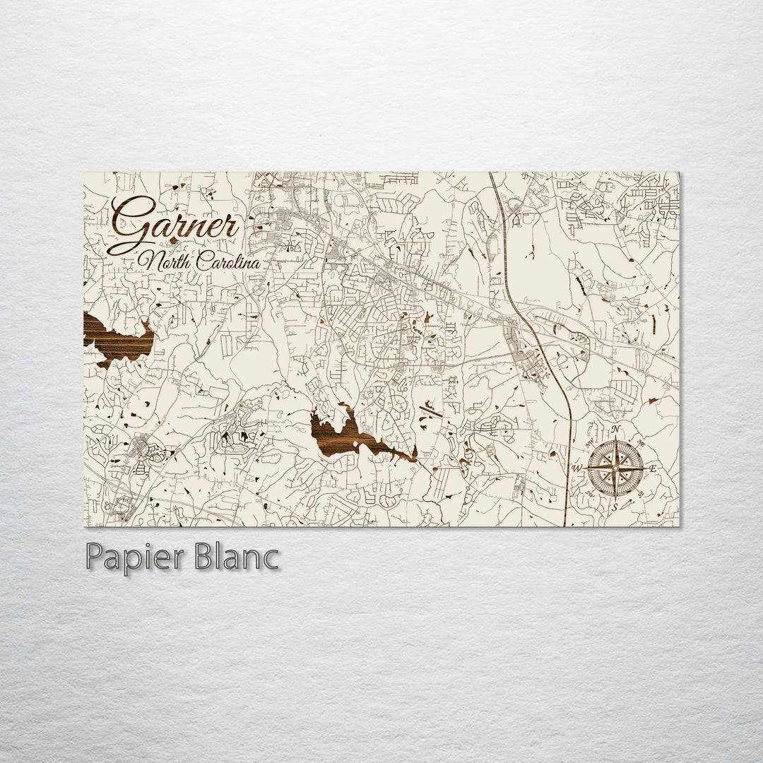 Garner, North Carolina Street Map