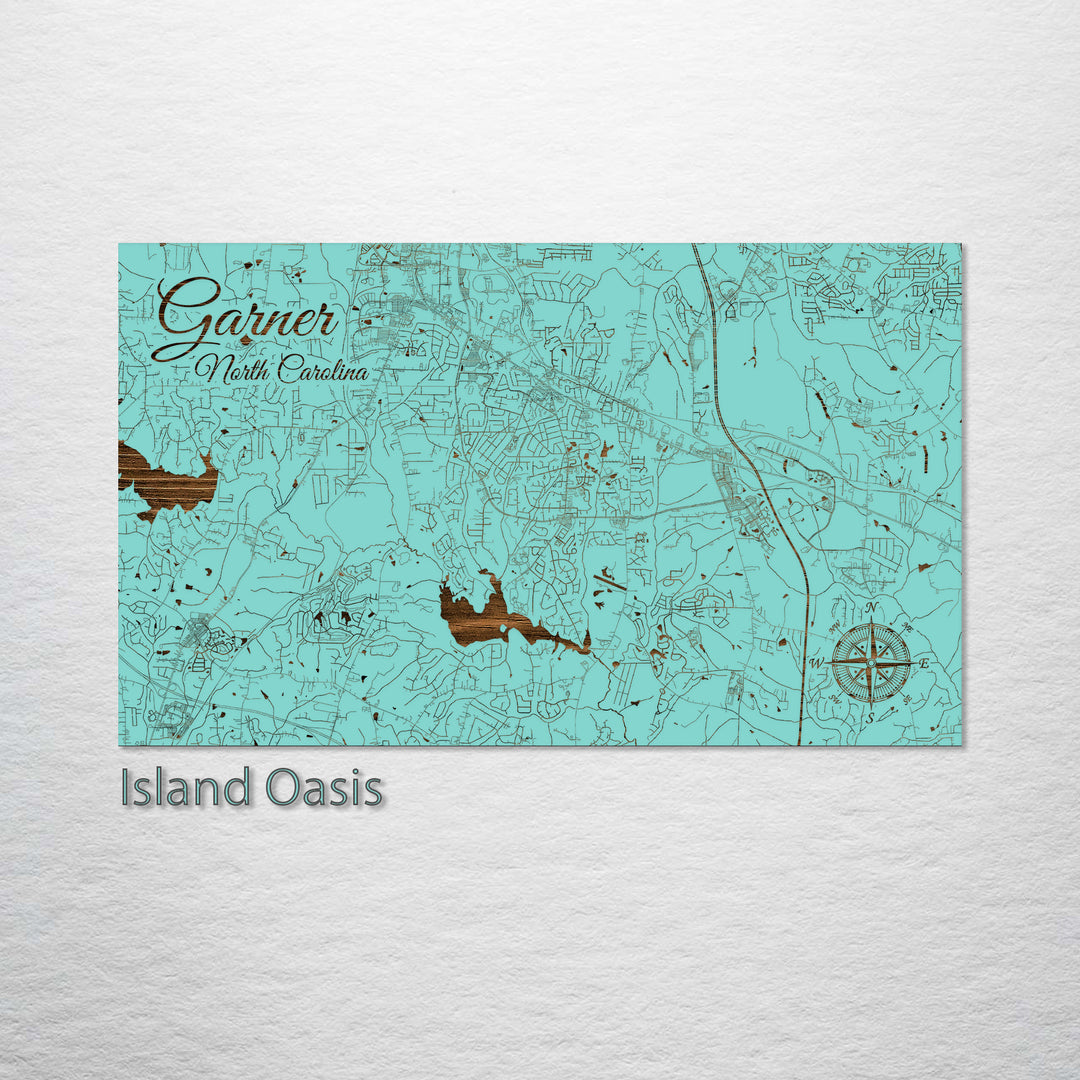 Garner, North Carolina Street Map