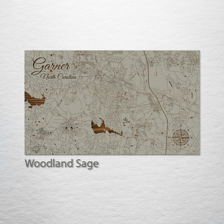 Garner, North Carolina Street Map