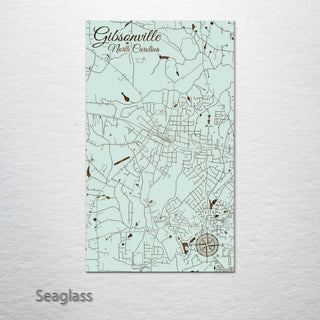 Gibsonville, North Carolina Street Map