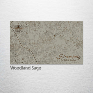 Harrisburg, North Carolina Street Map