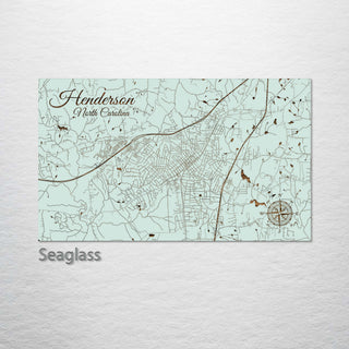 Henderson, North Carolina Street Map