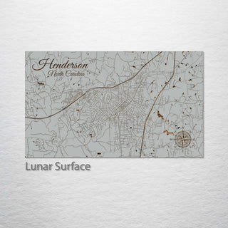 Henderson, North Carolina Street Map