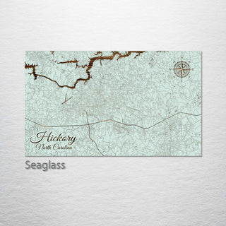 Hickory, North Carolina Street Map